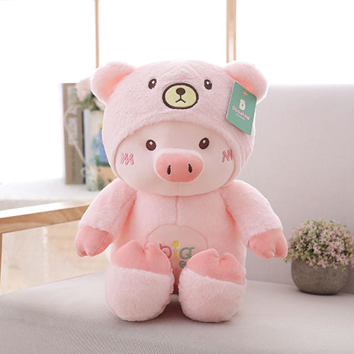 Jouet en peluche cochon mignon