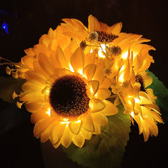 Creative Sunflower Pot Light