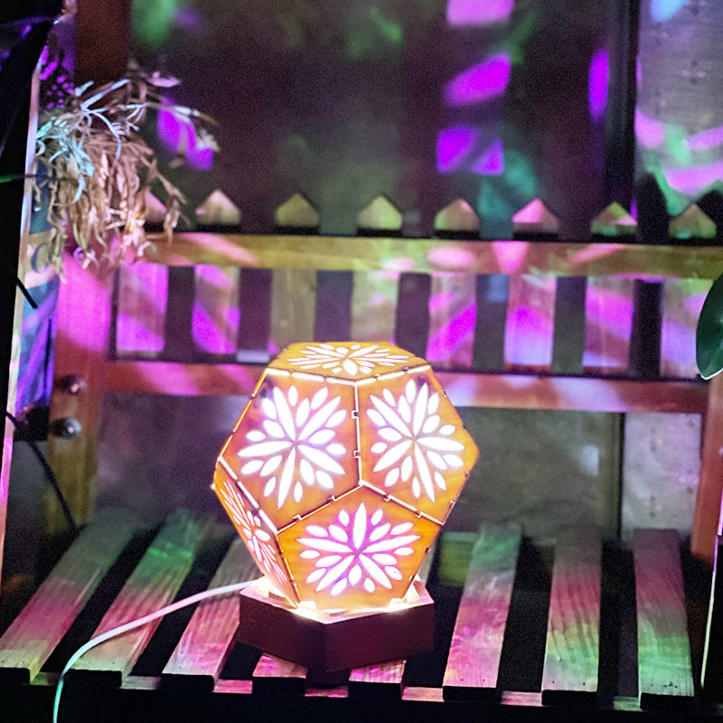 Bohemian floor to ceiling mood lights and starry sky lights LED