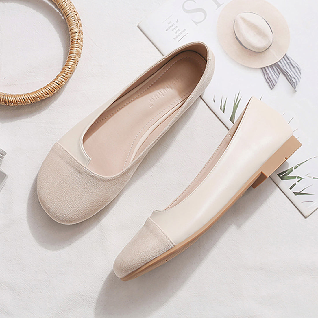 Pure Color Flats Shoes