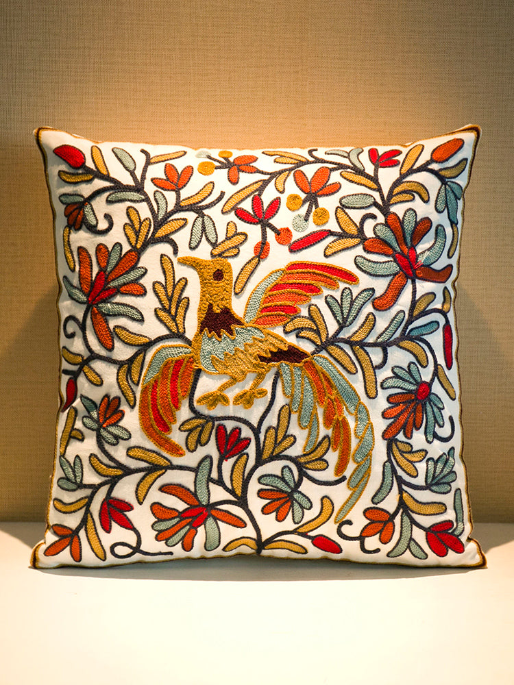 Ethnic style embroidered throw pillows sofa cushions  cushions pillow covers, no core