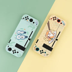 Shiba Inu und Sea Otter Nintendo Switch-Cover