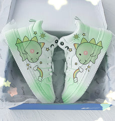 Zapatillas altas de muy buen gusto Lovely Dinosaur Shoes