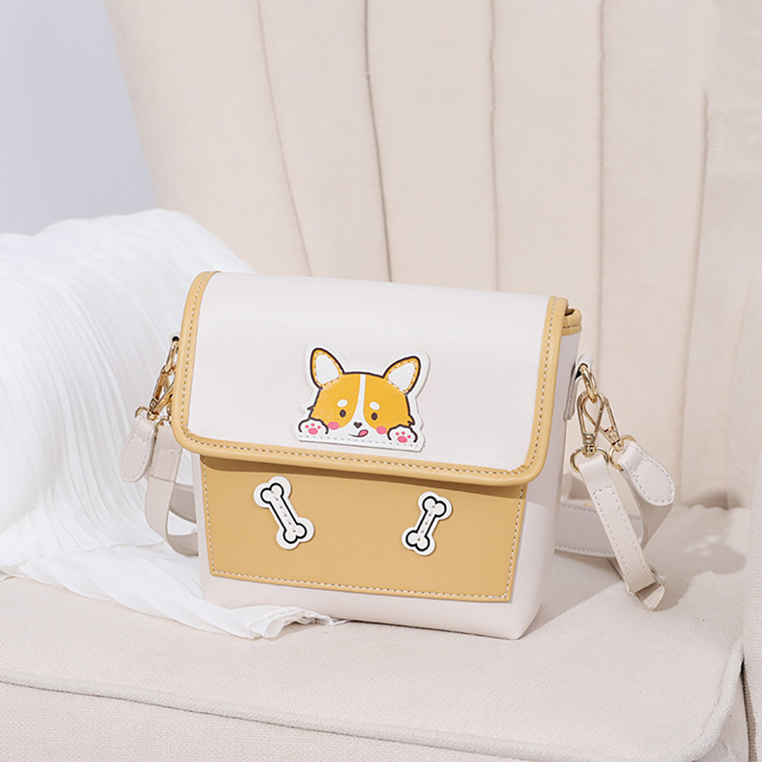 Cute Puppy Crossbody Bag