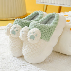 Cute Cat Paw Knit Slipper