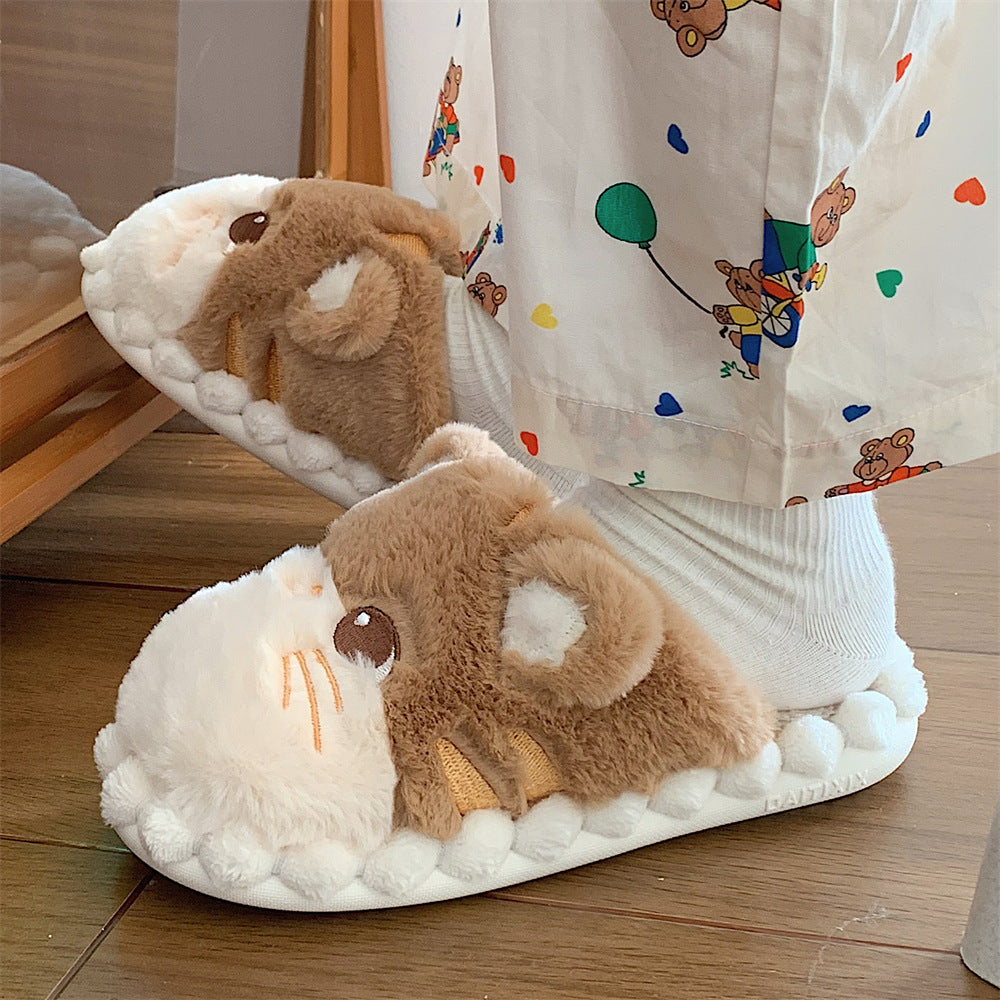 Chaussons Kawaii Kitty Fuzzy Home