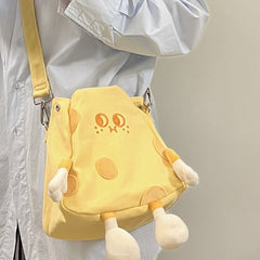 Cute Cheese Crossbody Bag