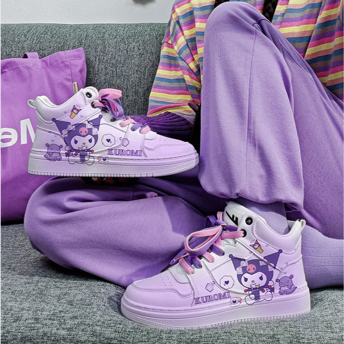 Süße Kawaii Kulomi High-Top-Bequem-Sneaker