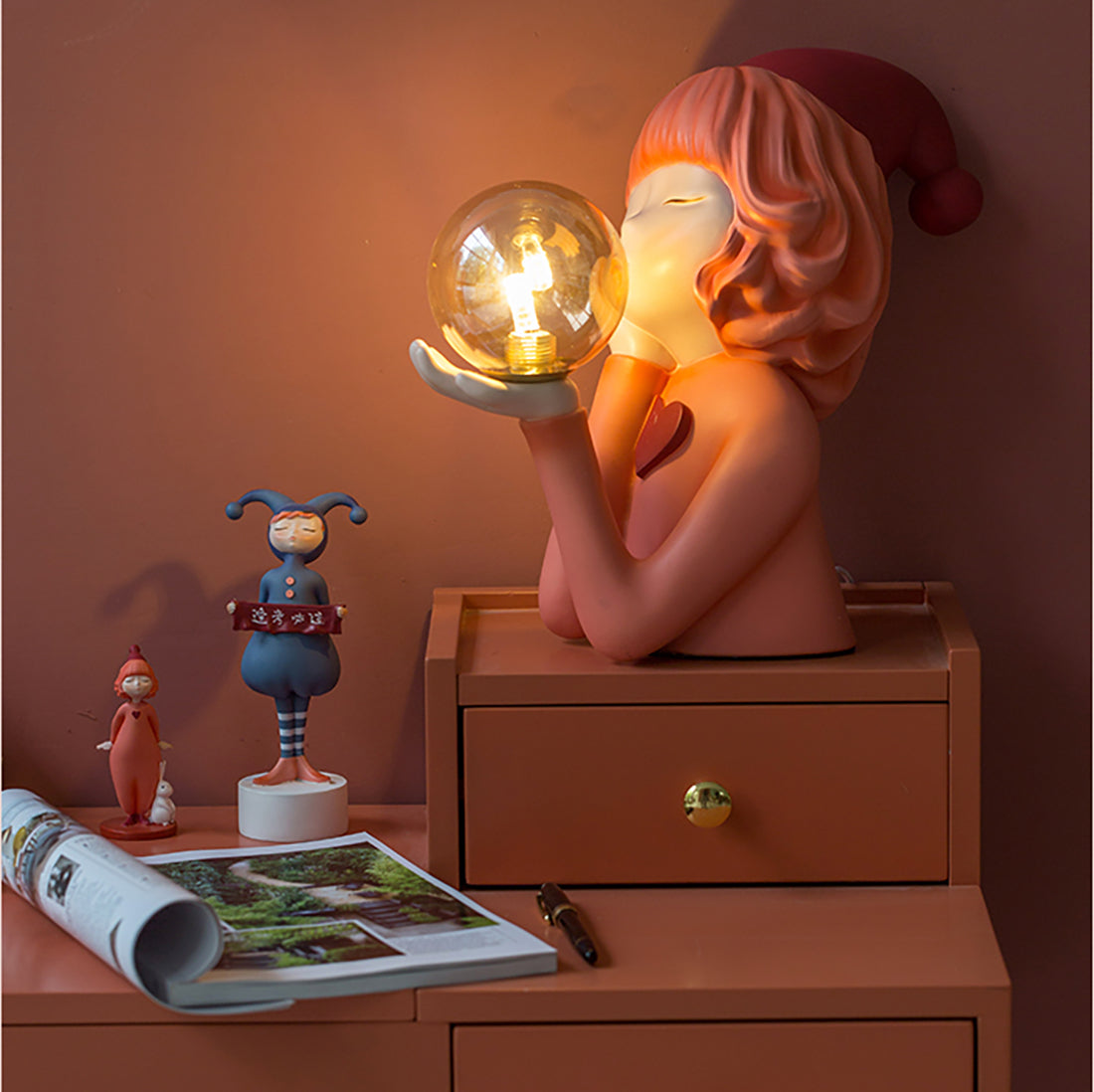 Cute Girl Lamp