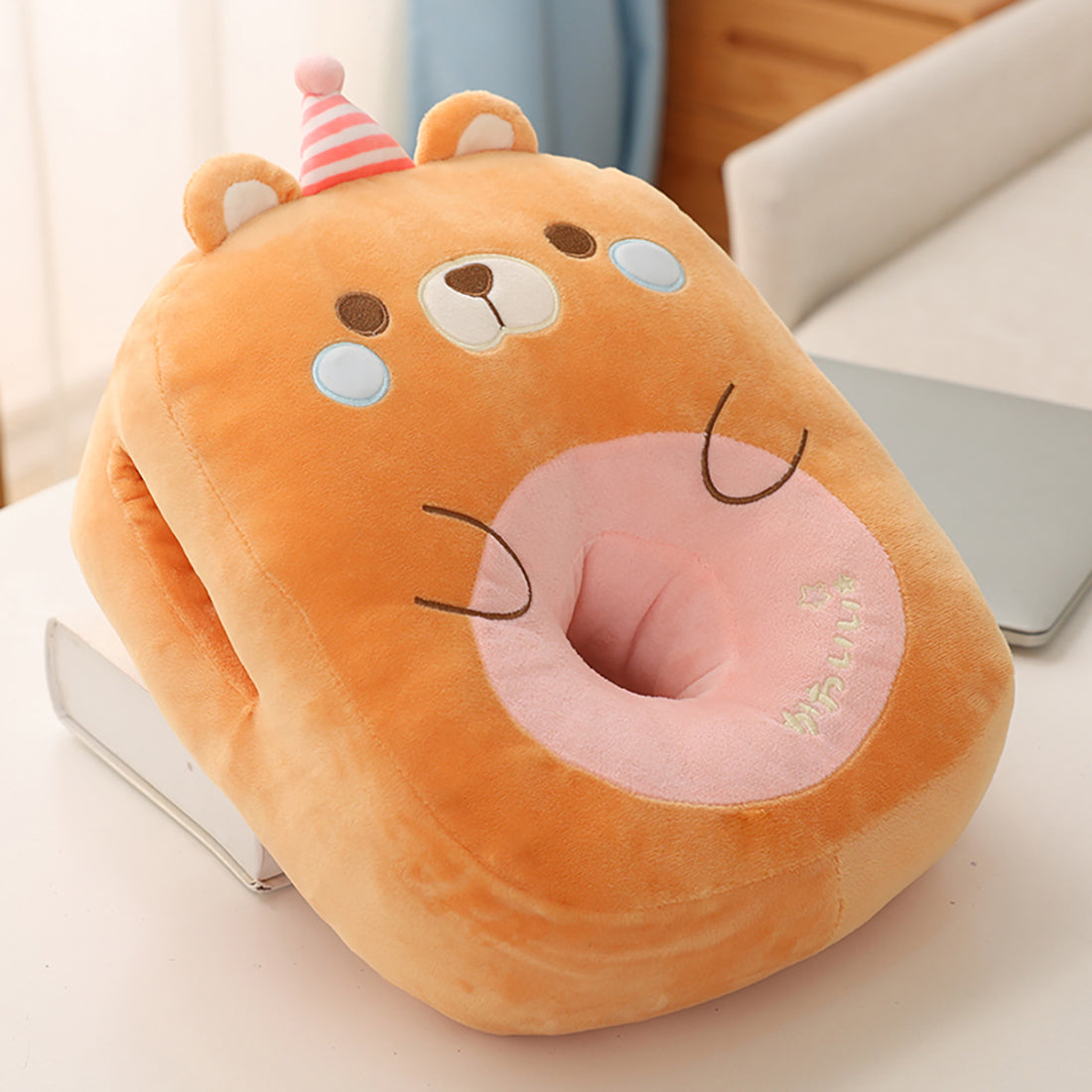 Comfy Animals Square Donuts Almohadas de felpa