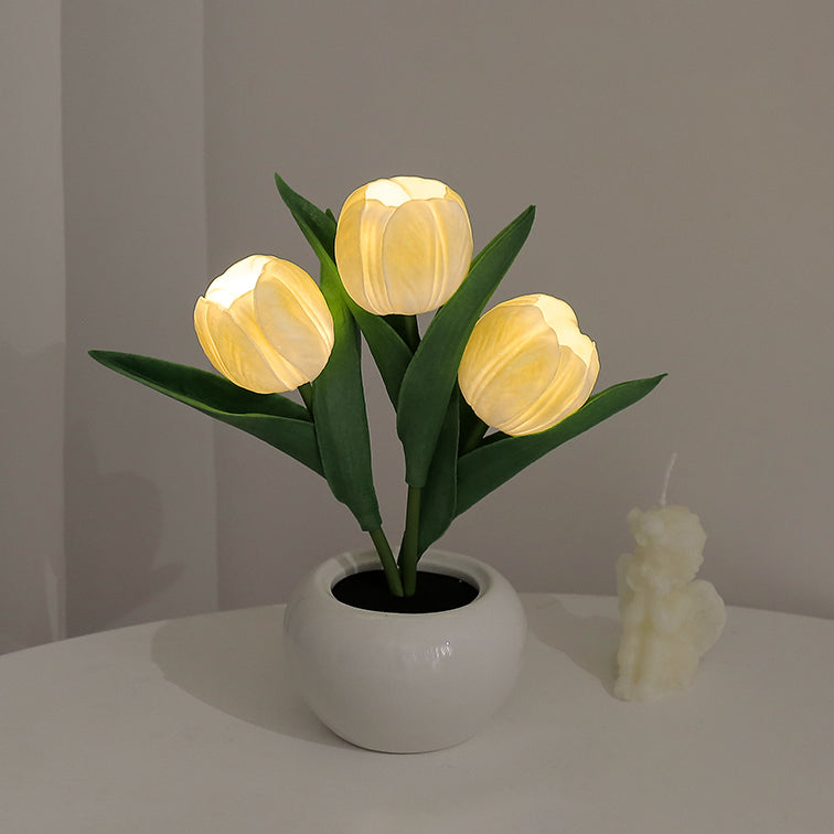 Tulpen-Tischlampe