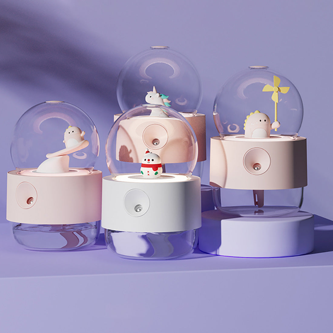 Cute Animal Humidifier and Night Light