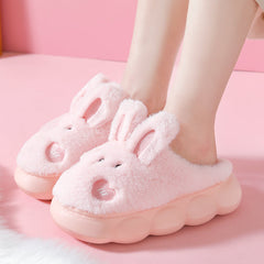 Cute Rabbit Plush Slipper