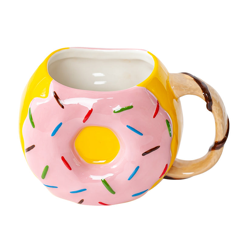 Donut-Keramikbecher