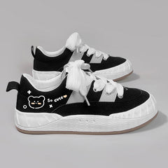 “So Cute” Bear Platform Ankle Shoes