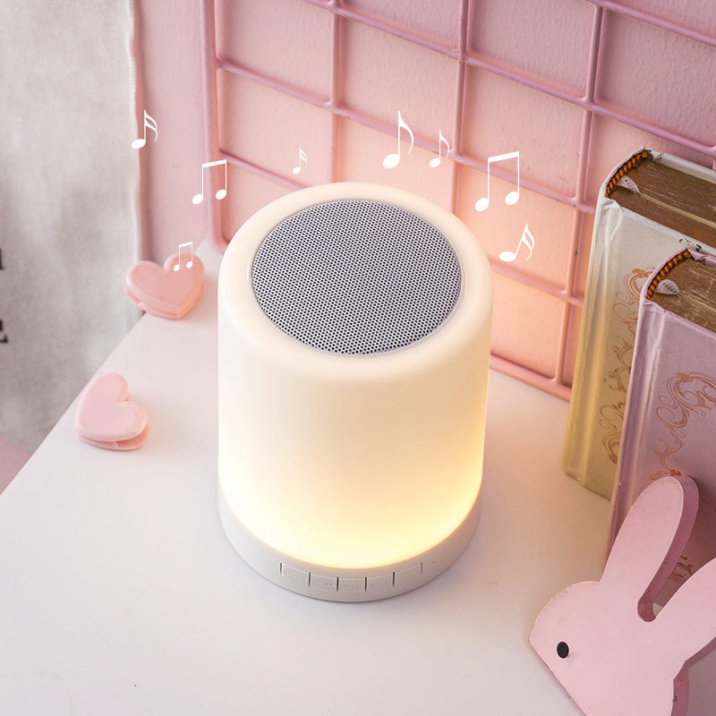 Haut-parleur Bluetooth avec veilleuse colorée