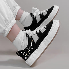 “So Cute” Bear Platform Ankle Shoes