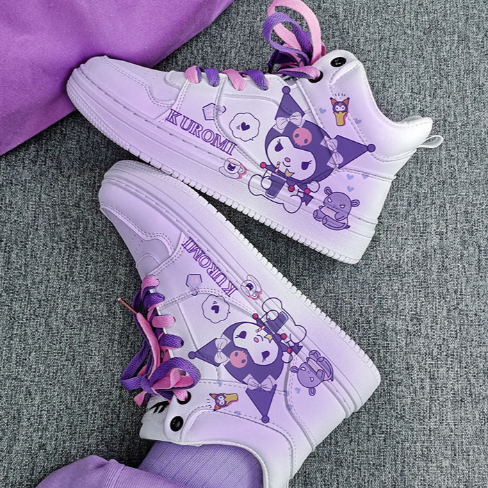 Cute Kawaii Kulomi High-top Comfortable Sneakers