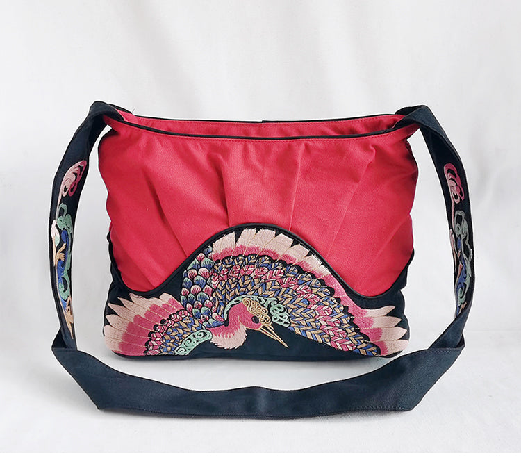 New Ethnic Embroidery Shoulder Bag Joker Light Shoulder Bag