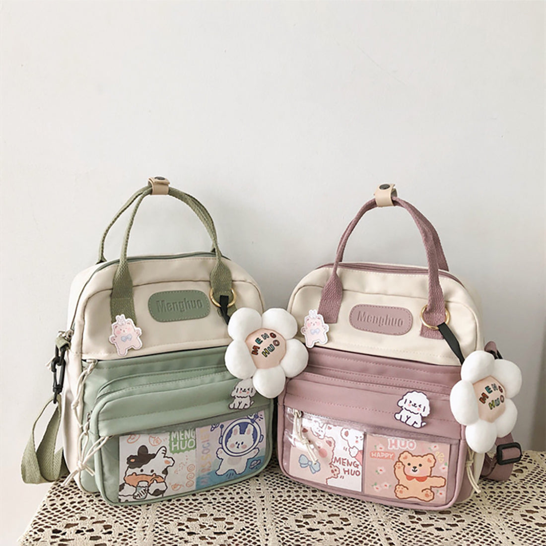 Cute Japanese Style Backpack Crossbody Bag