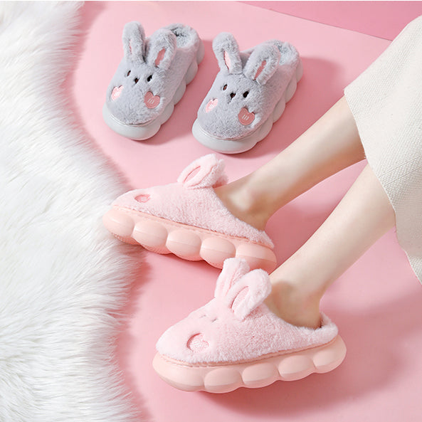 Cute Rabbit Plush Slipper