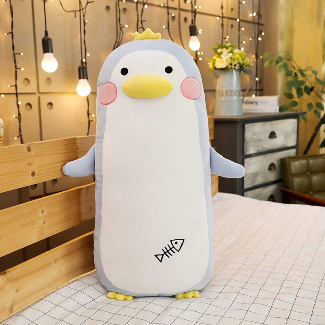 Jouet en peluche pingouin mignon