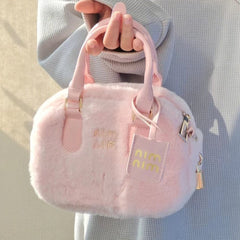 Cute Plush Handbag Crossbody Bag