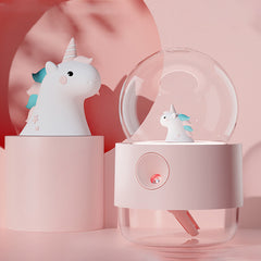 Humidificateur animal mignon et veilleuse