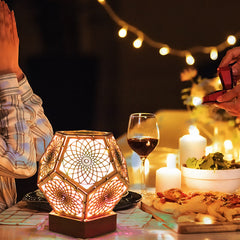 Bohemian floor to ceiling mood lights and starry sky lights LED