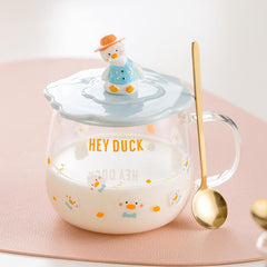 Cute Cartoon Duck Cup