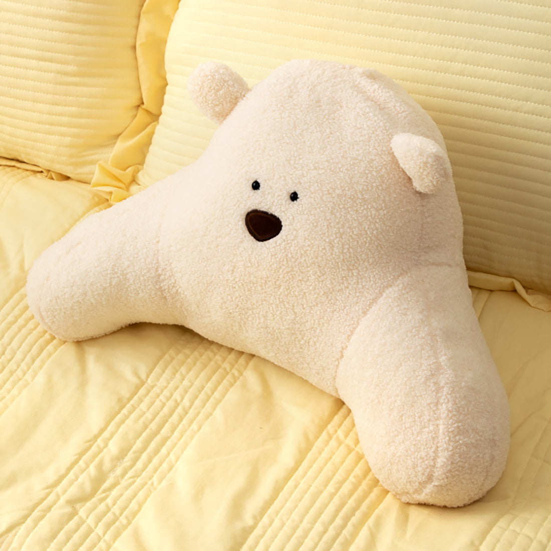 Oreiller mignon de coussin de dos d'ours