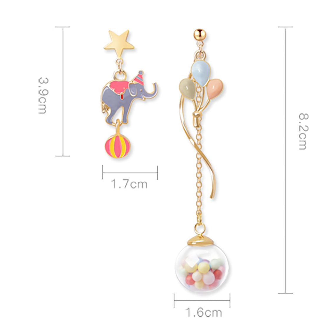 Circus Retro Earrings