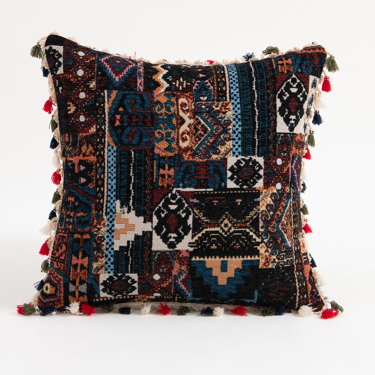 Moroccan flower hairball geometric throw pillow cushion pillowcase