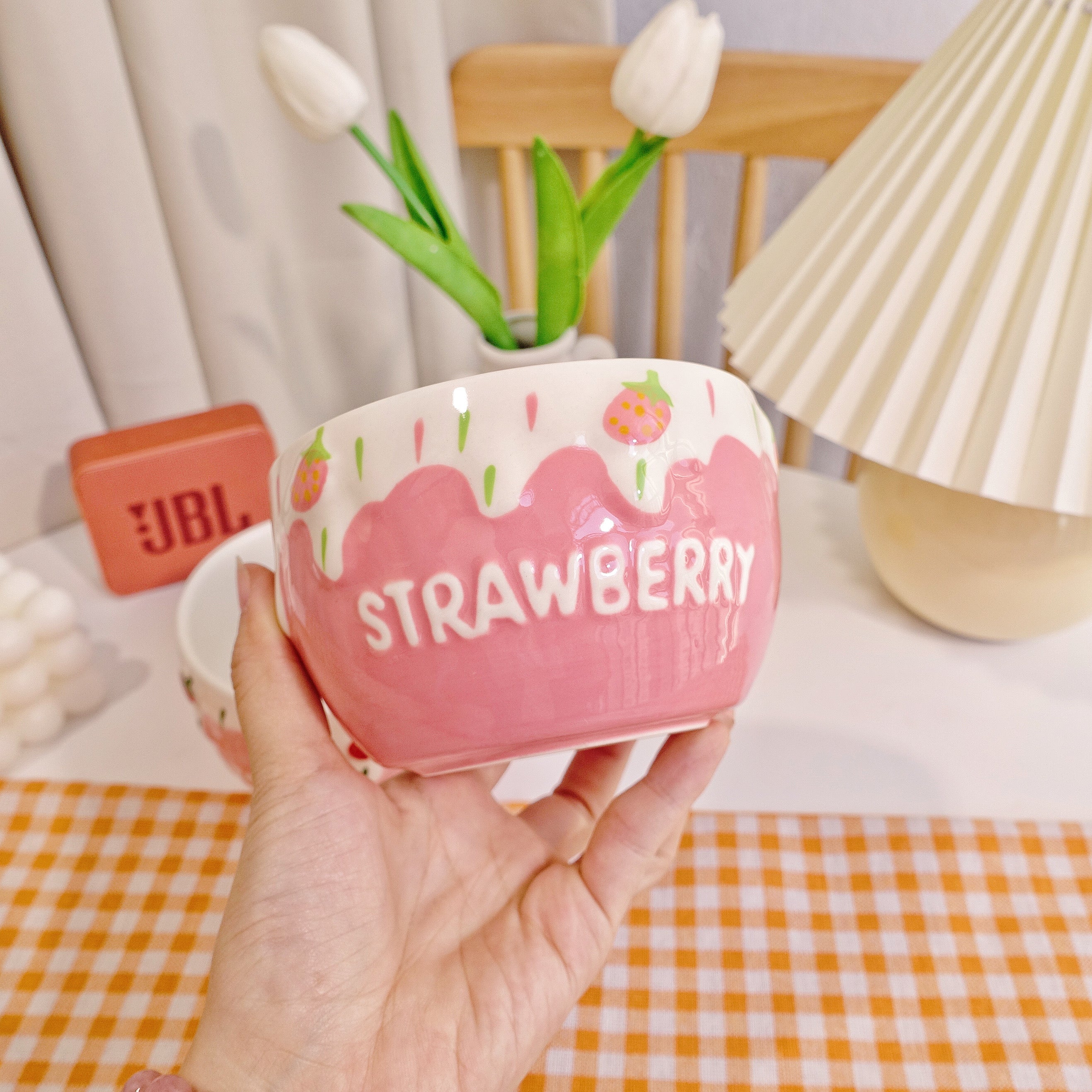 Cute Strawberry Bowls