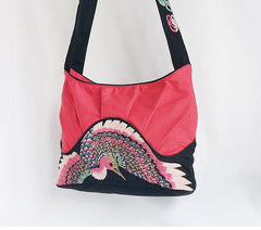 New Ethnic Embroidery Shoulder Bag Joker Light Shoulder Bag