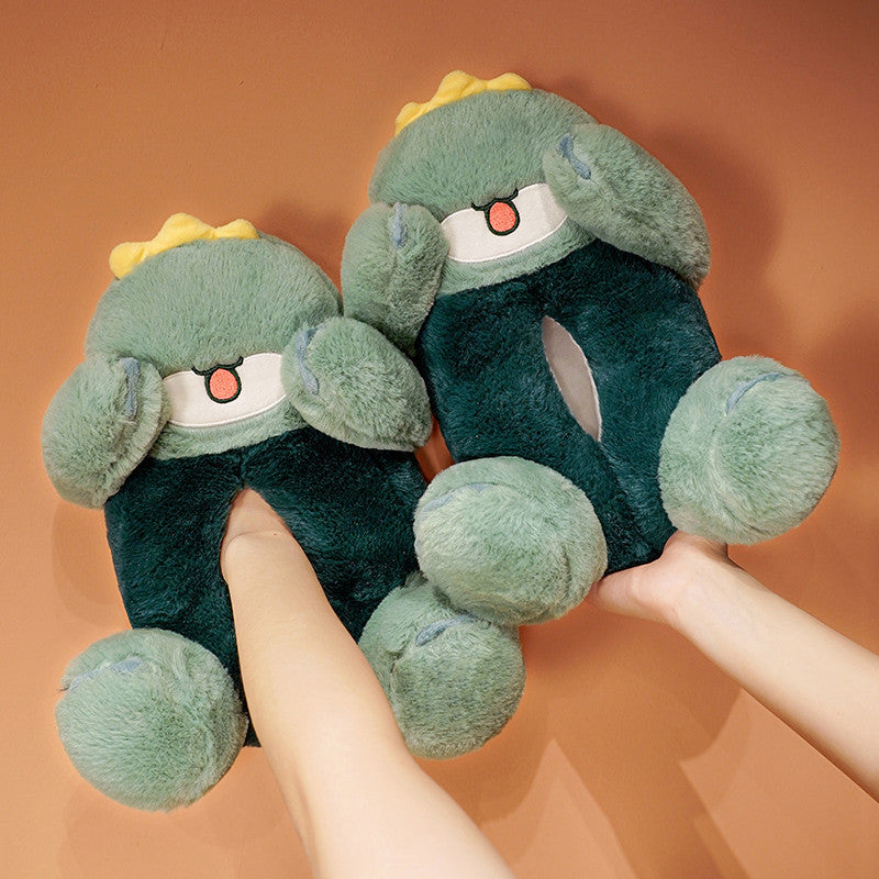 Cute Animals Plush Slippers