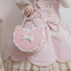 Simpatica borsa a tracolla Bowknot Lolita