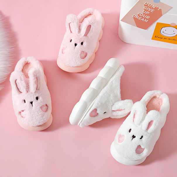 Cute Rabbit Plush Slipper