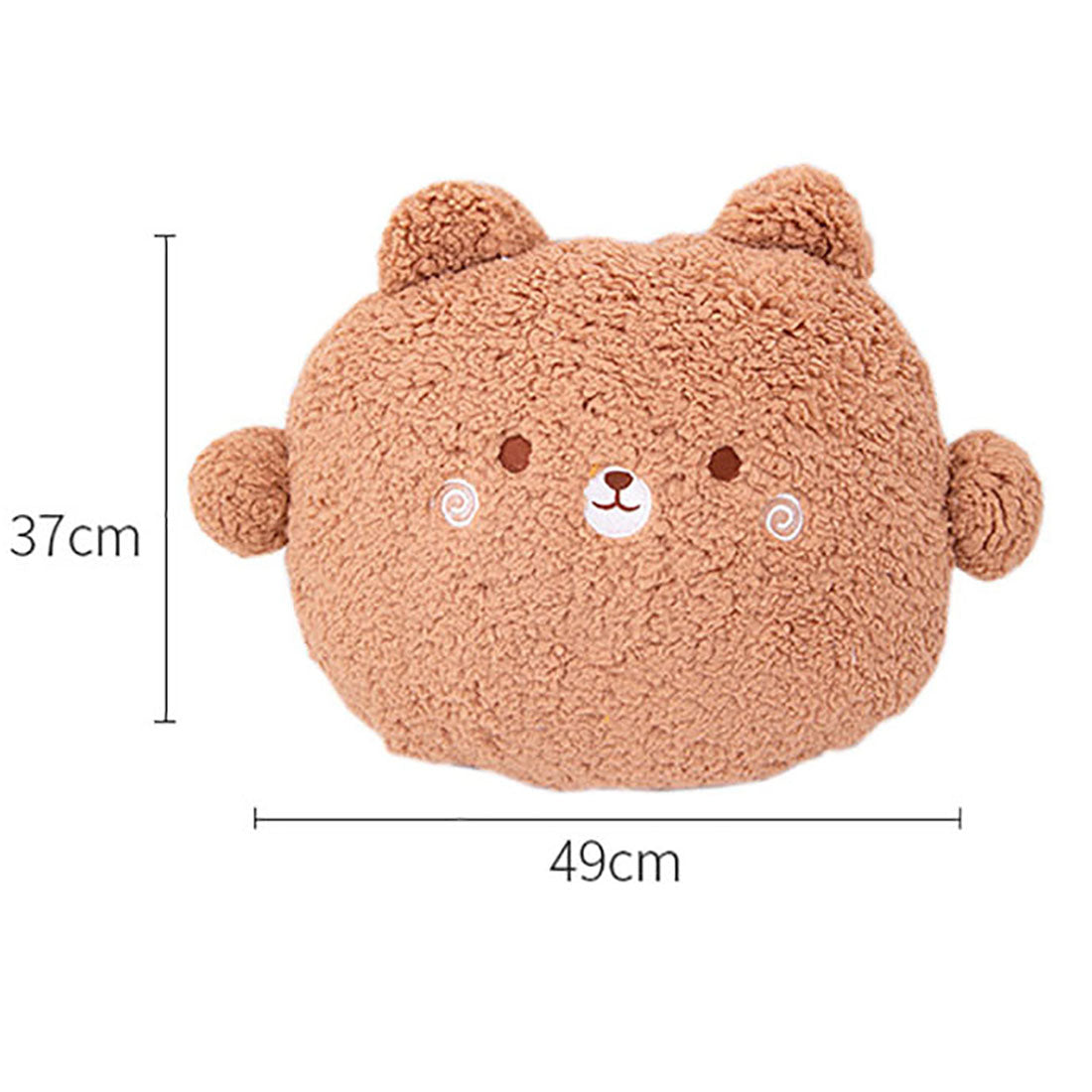 Oreiller en peluche animal mignon