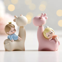 Cute Kids and Animals Ornament