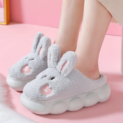 Cute Rabbit Plush Slipper