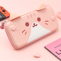 Corgi und Cat Ears Nintendo Switch Schutzhülle