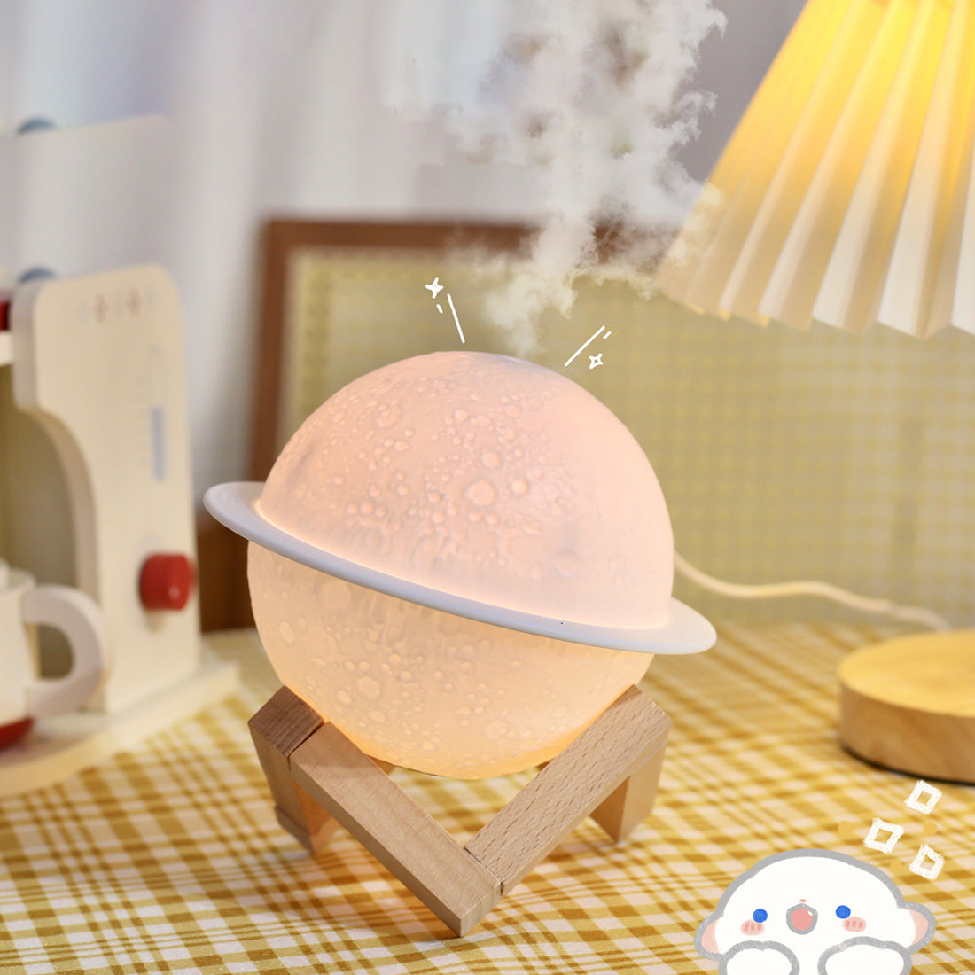 Lámpara y humidificador Cool Planet