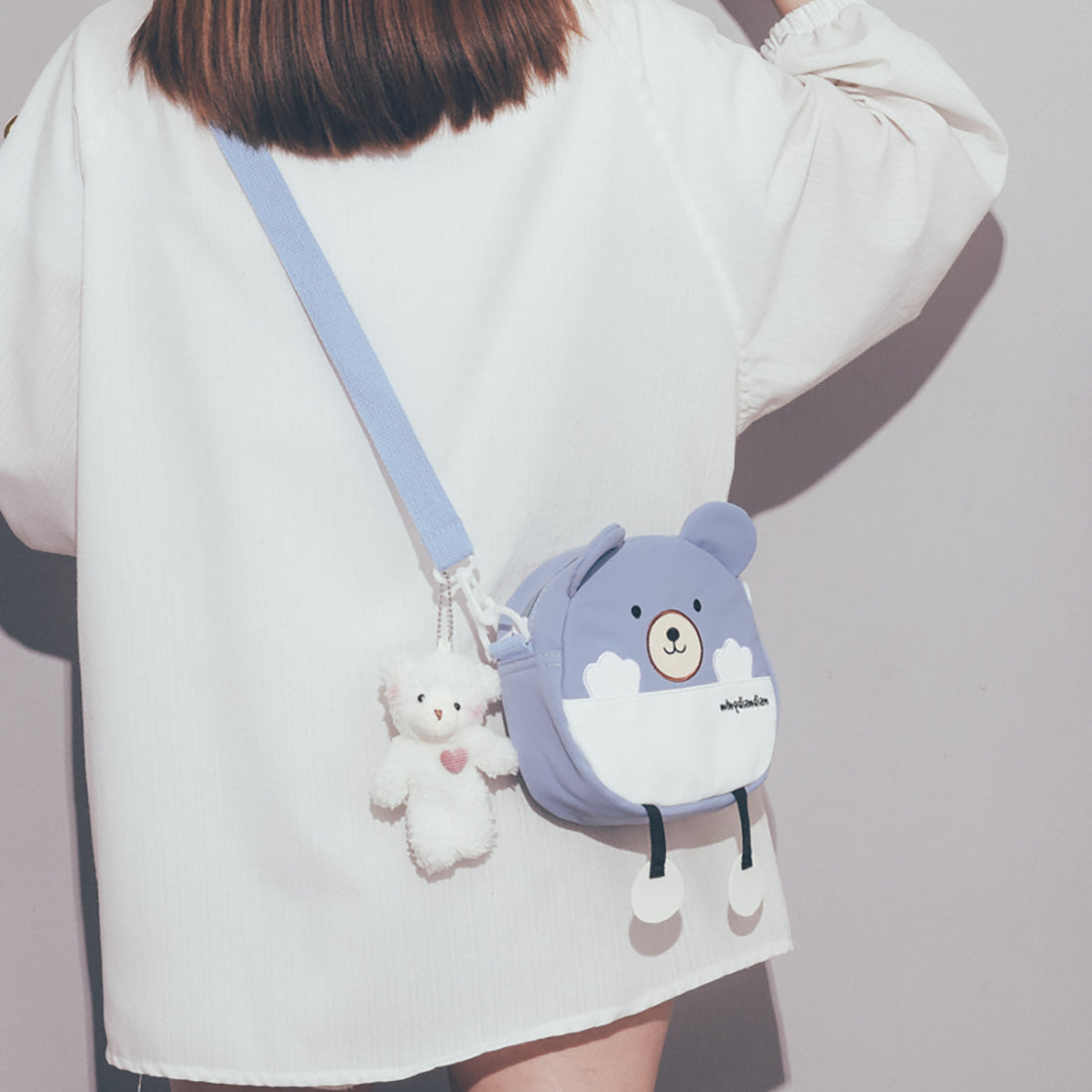 Cute Bear Mini Crossbody Bag