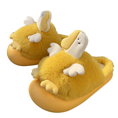 Cute Cartoon Duck Plush Slippers