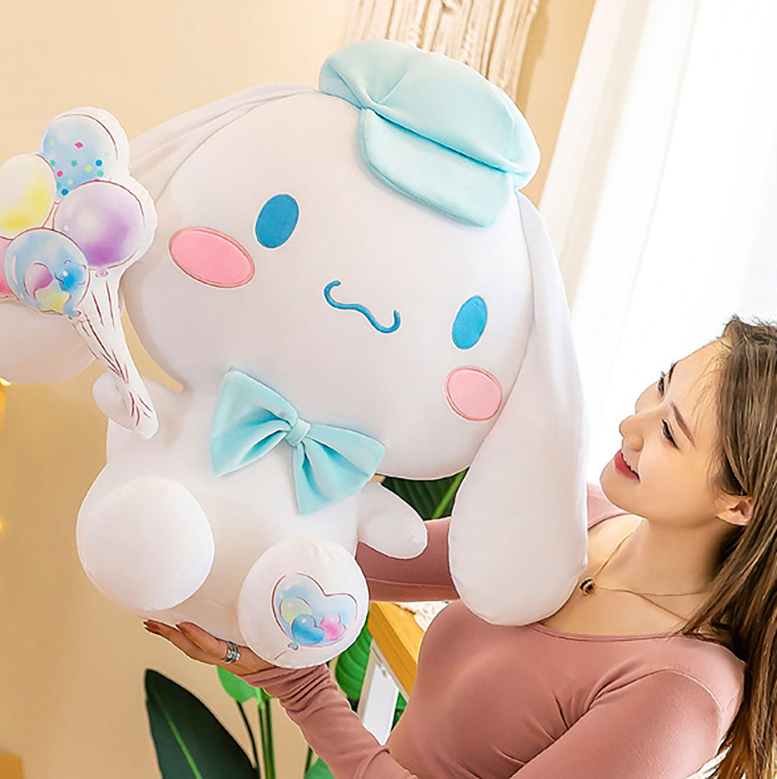 Lindo juguete de peluche de dibujos animados Cinnamoroll