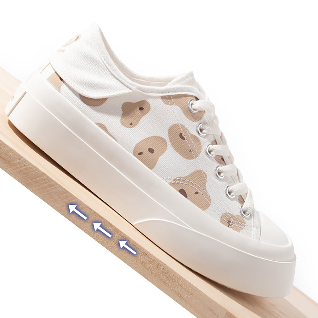 Cute Bear Canvas Sneaker