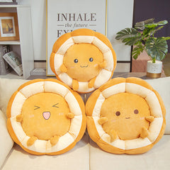 Cute Toast Cushion