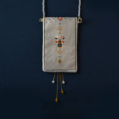 Original Tibetan Eight Treasures, Double Sided Embroidered Handheld Crossbody Bag, Antique Purse, Daily Versatile Bag