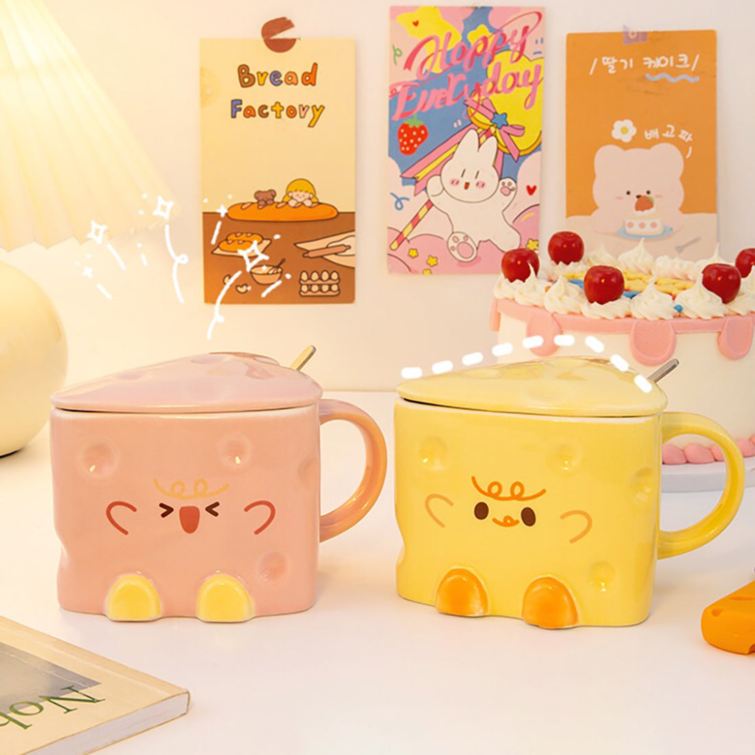 Cute Cheese Mug